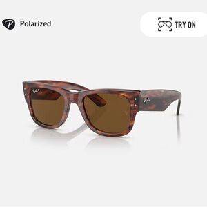 Ray-Ban Polarized Sunglasses Mega Wayfarer.